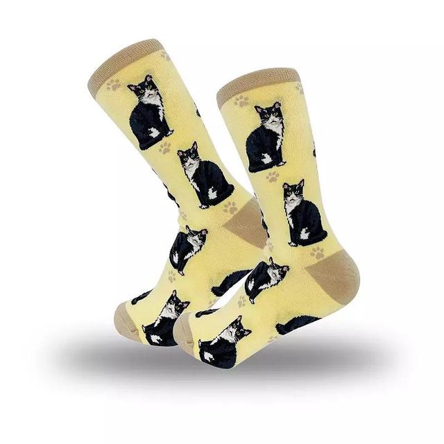 Mens Happy Tails Cat and Dog Socks Product Image