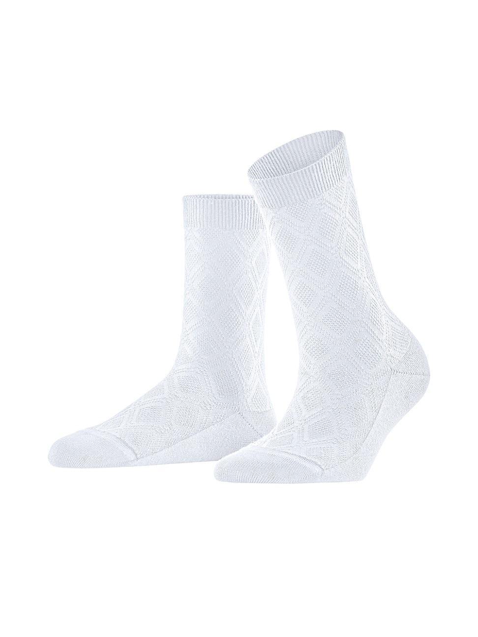 Womens New Prep Cotton-Blend Crew Socks Product Image