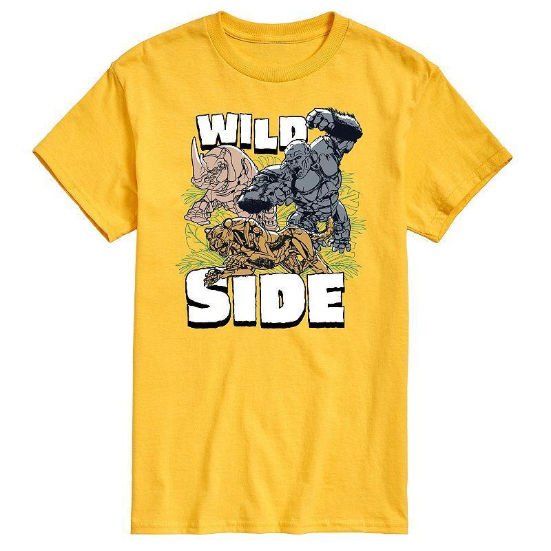 Big & Tall Transformers Wild Side Graphic Tee, Mens Blue Product Image