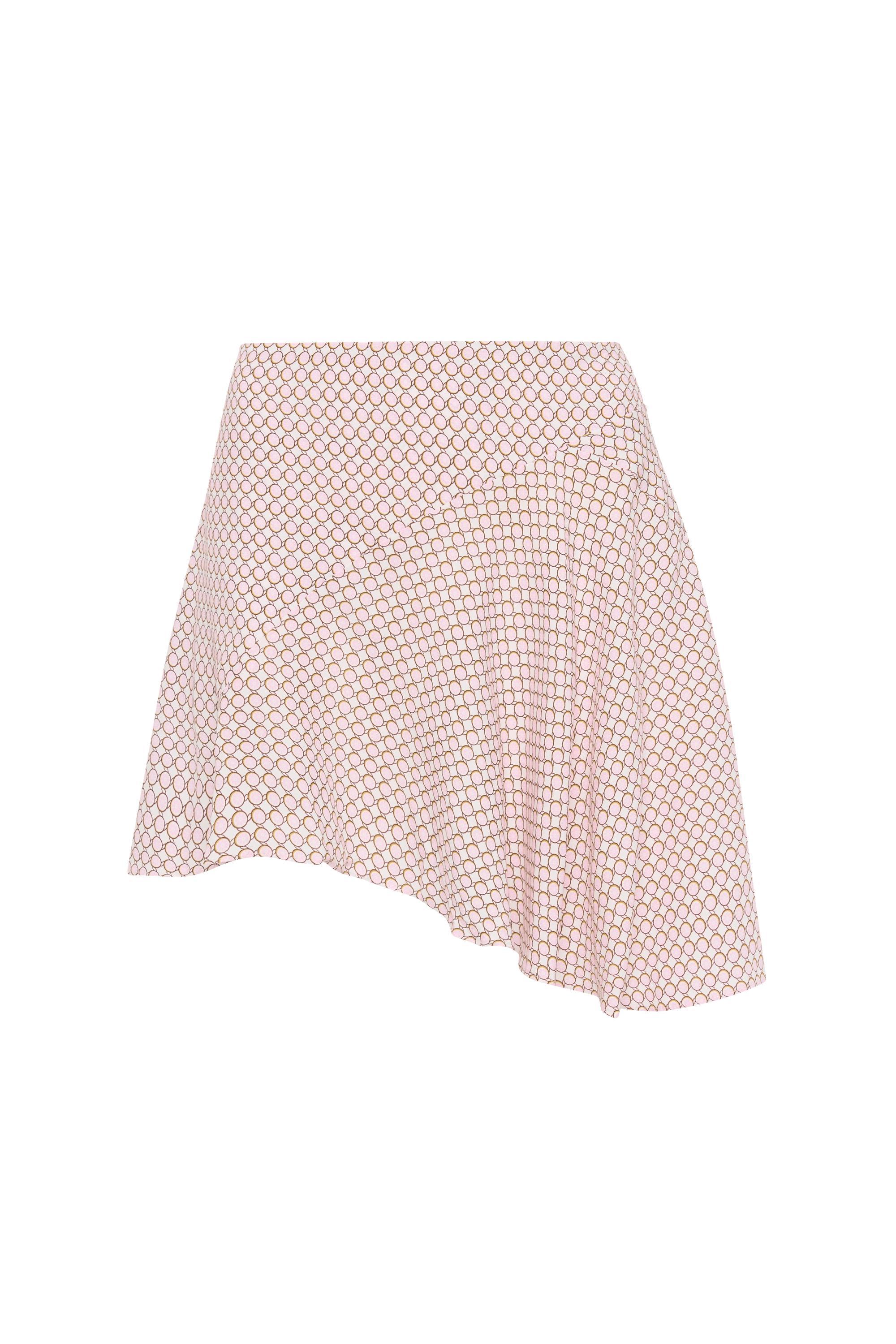 Emalee Mini Skirt Oliander Blush Product Image