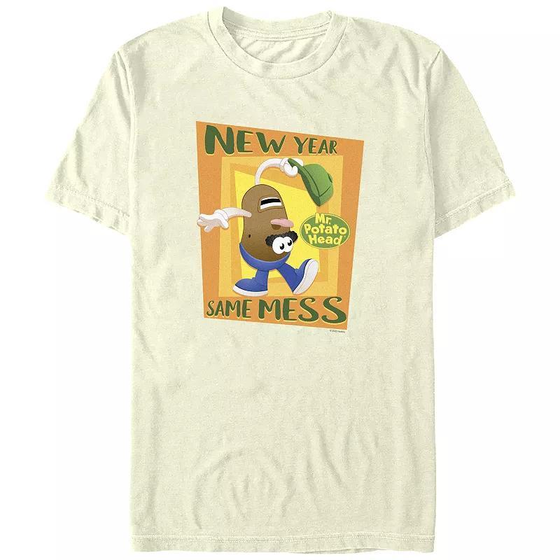 Mens Mr. Potato Head New Year Same Mess Graphic Tee Product Image