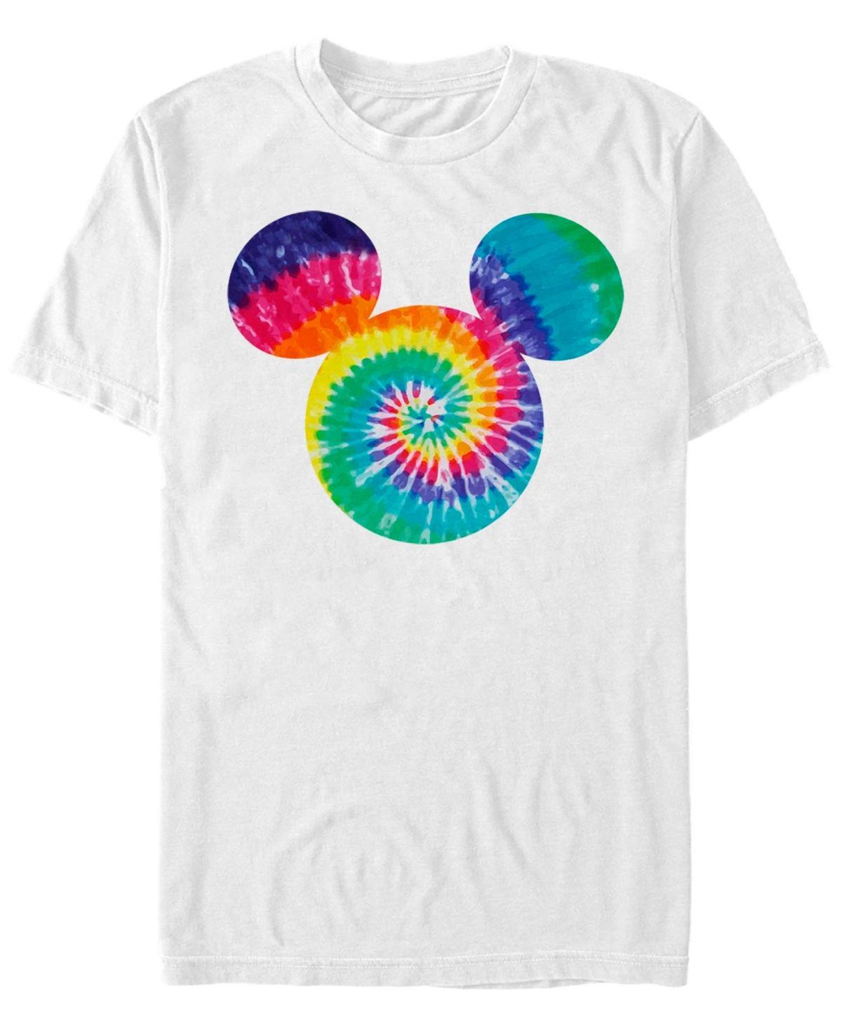 Disneys Mickey And Friends Mickey Tie Dye Fill Mens Graphic Tee Product Image