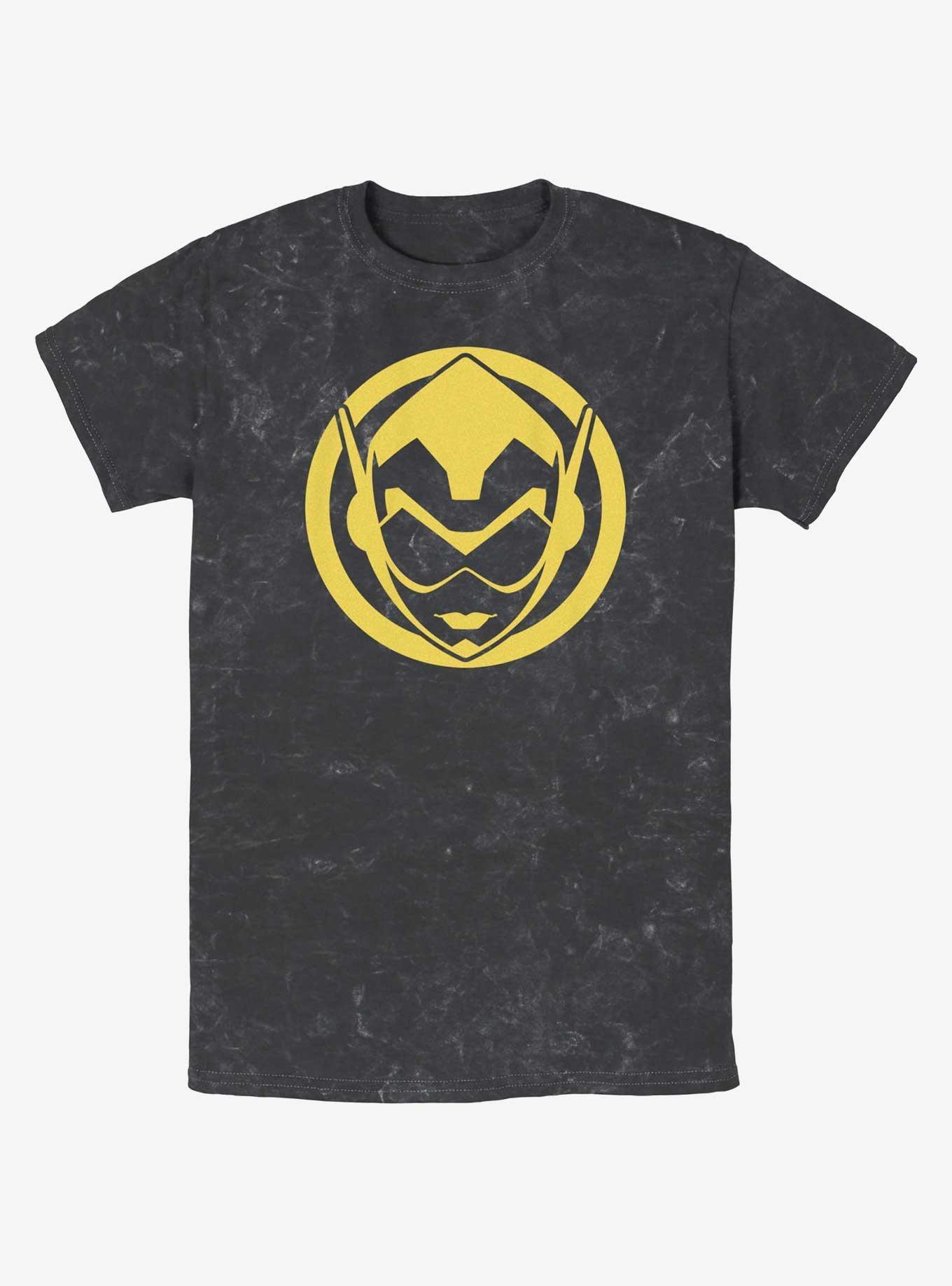 Marvel Ant-Man and the Wasp: Quantumania Wasp Sigil Mineral Wash T-Shirt Product Image