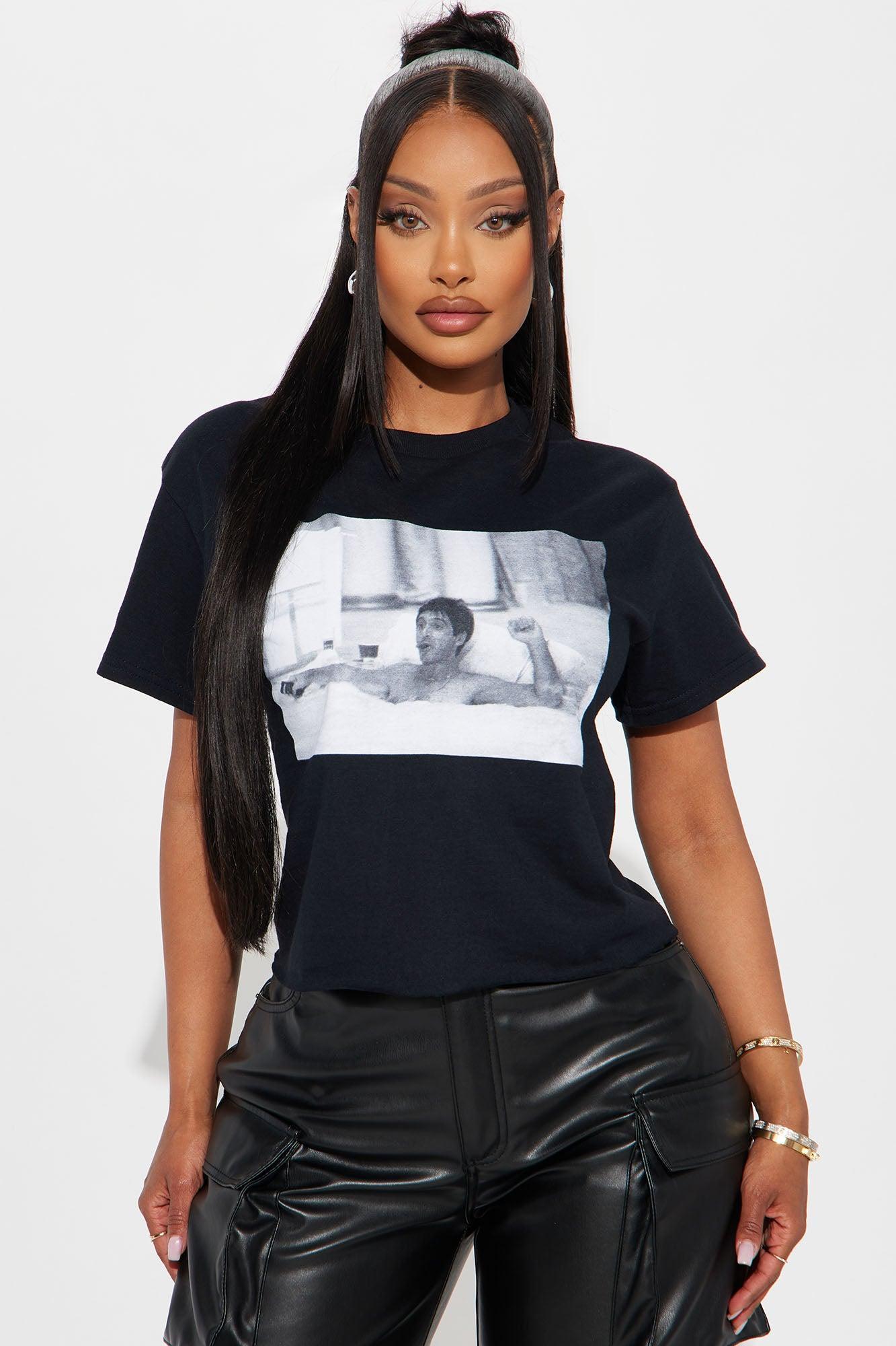 Scarface The World Is Ours Cropped Tee - Black Product Image