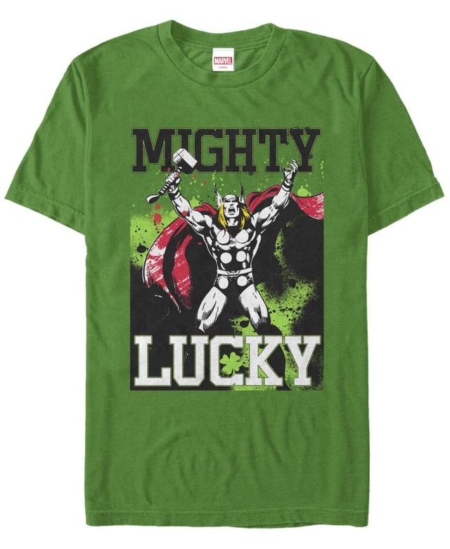 Mens Marvel Thor Mighty Lucky St Patricks Tee Product Image