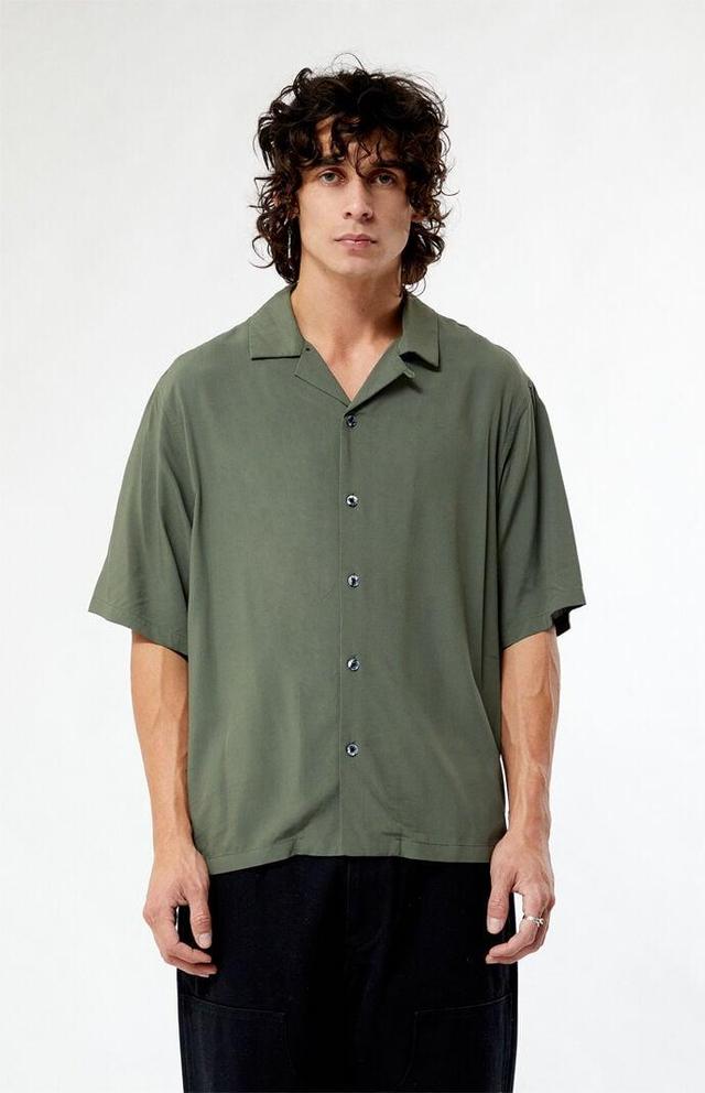 Men's Oversized Camp Shirt - Product Image