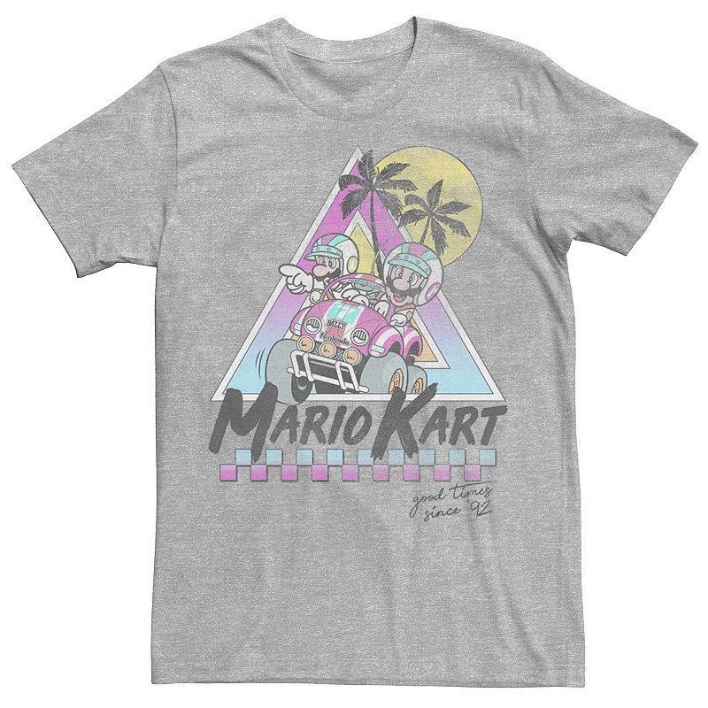 Mens Mario Kart Mario And Luigi Good Time Since 92 Vintage Tee Product Image