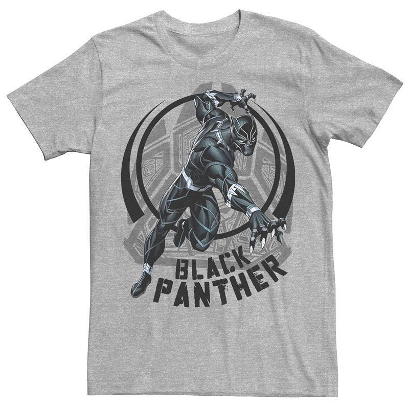 Marvel Mens Comic Collection Black Panther Action Shot Short Sleeve T-Shirt Product Image