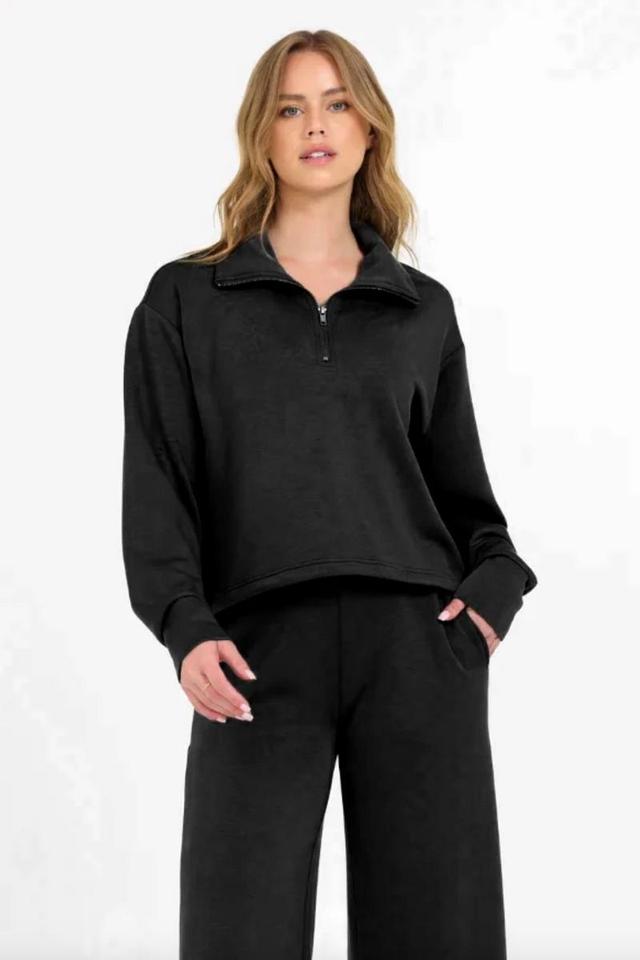 Black Cloud Fleece Quarter Zip Product Image