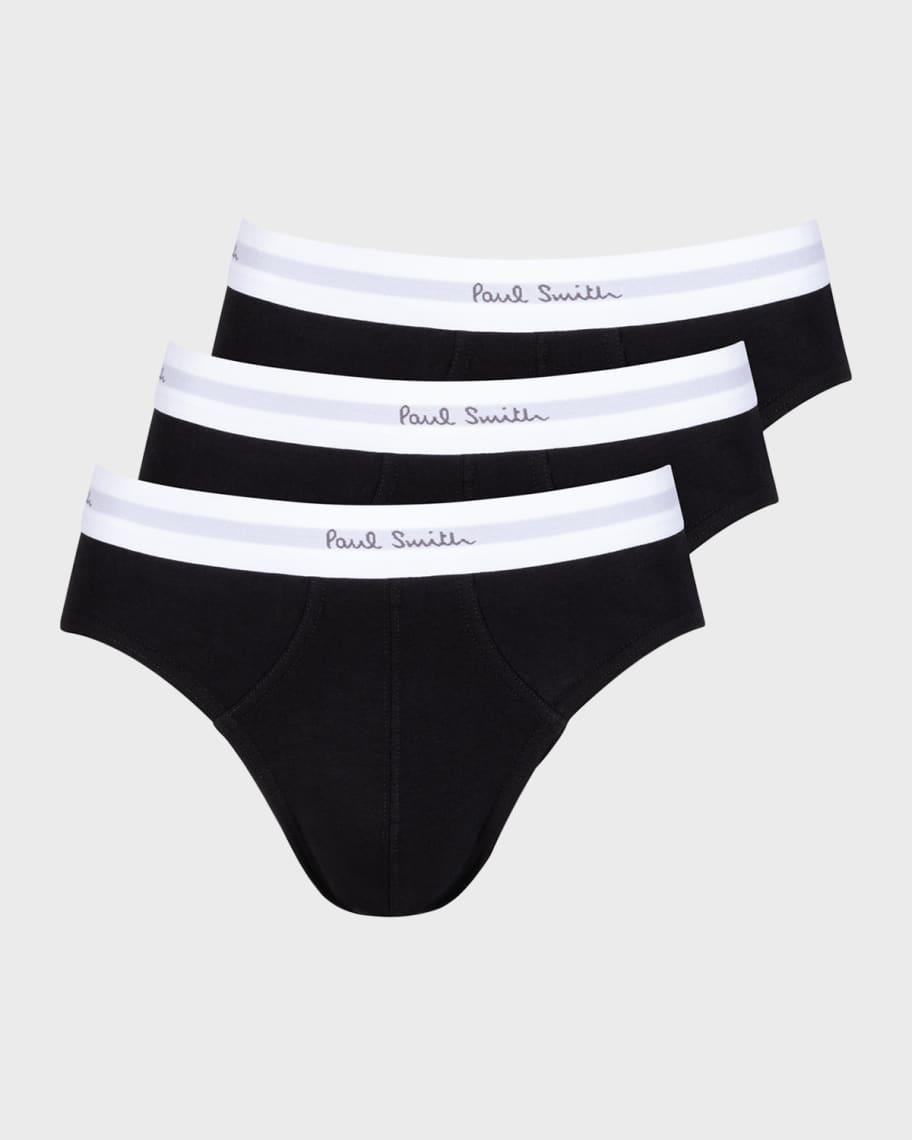 Mens 3-Pack Logo-Waistband Briefs Product Image