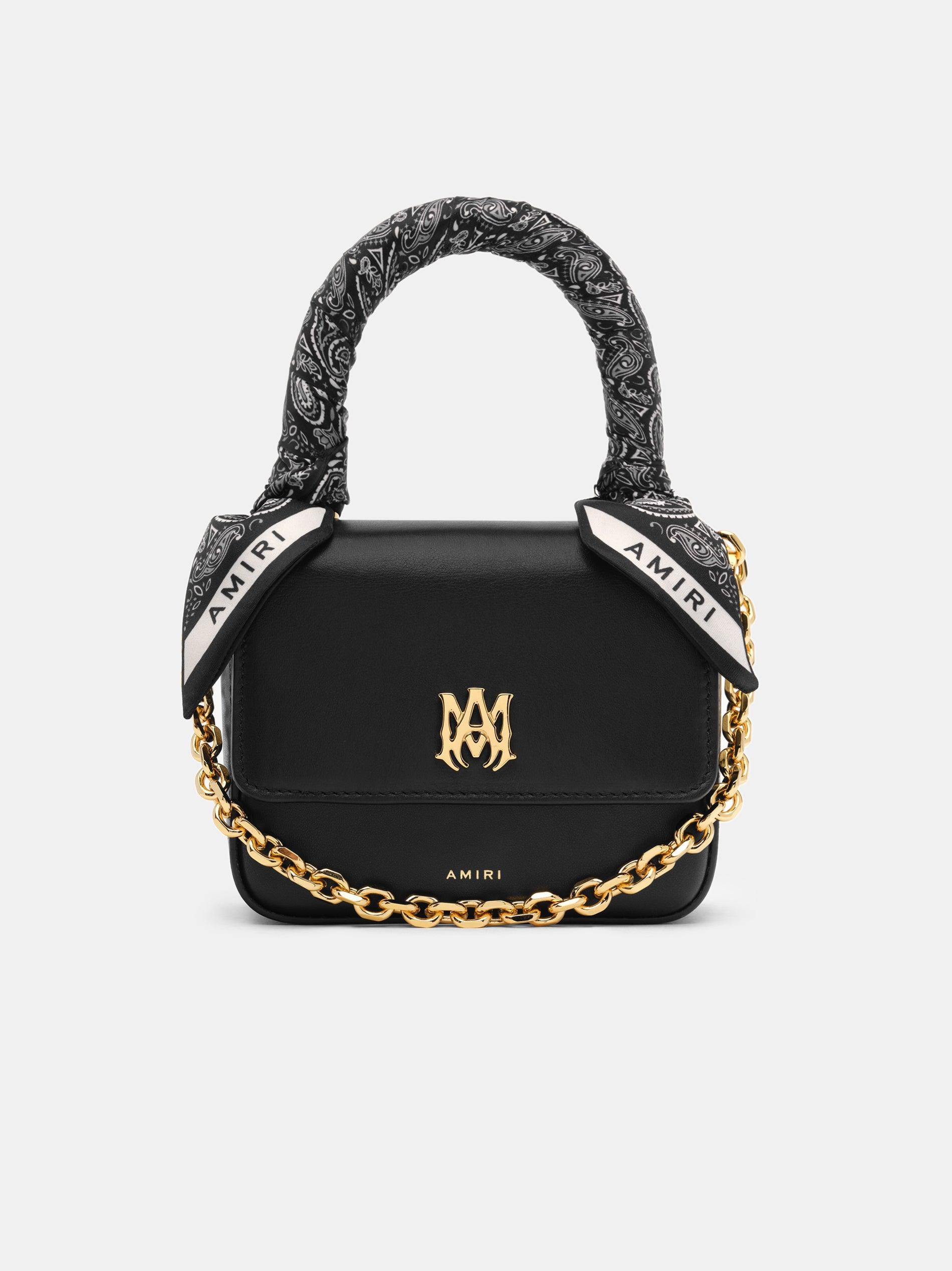 WOMEN - WOMEN'S MICRO MA BAG WITH CHAIN HANDLE - Black Female Product Image