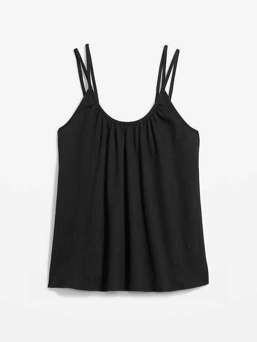 Strappy Tie-Back Tank Top Product Image