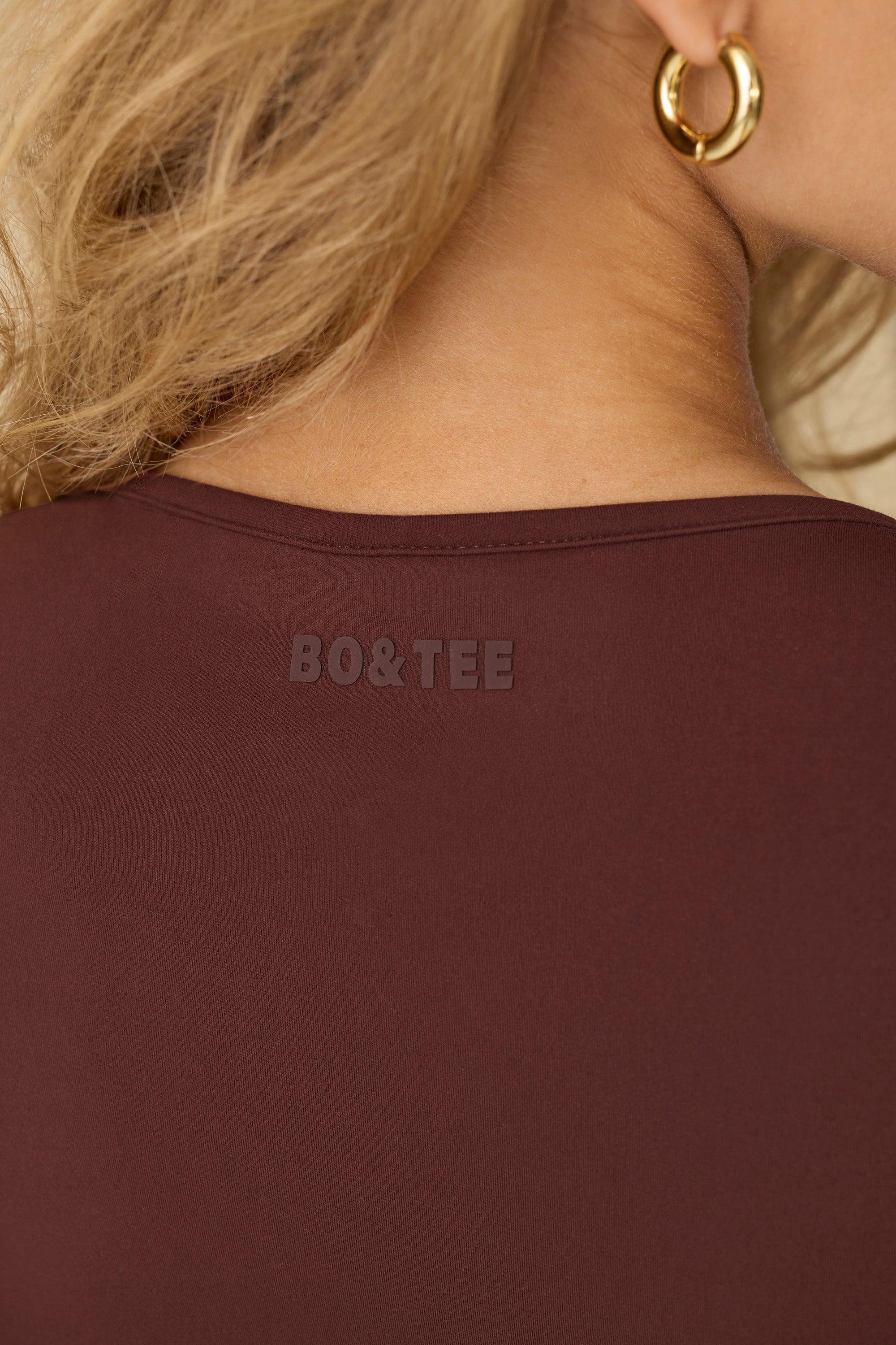 Soft Active Long Sleeve Top in Mahogany Product Image