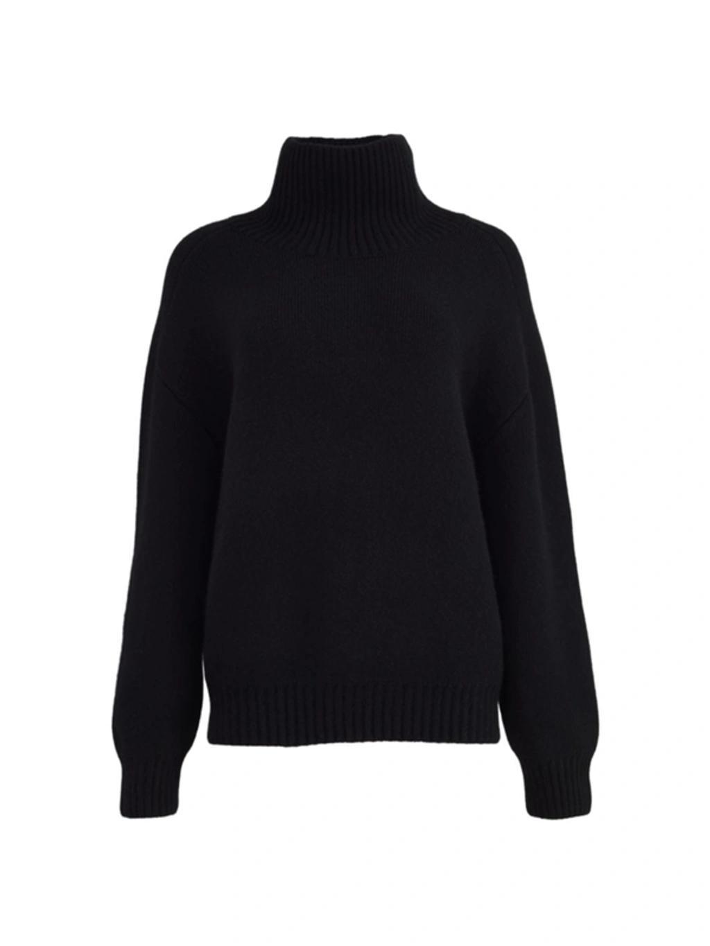 Womens Landen Cashmere Funnel-Neck Sweater Product Image