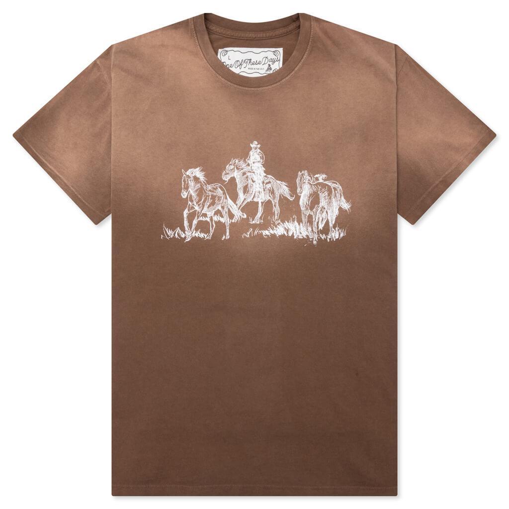 Goodbye, Goodbye Tee - Mustang Brown Male Product Image