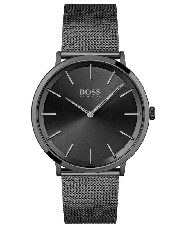 Hugo Boss Skyliner Black Mesh Bracelet Watch Product Image