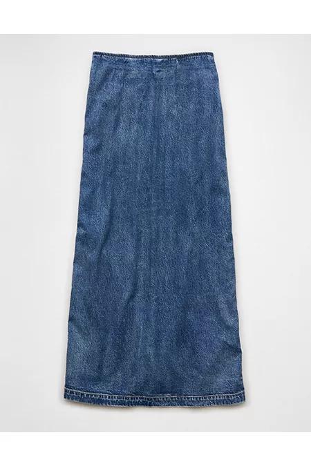 AE x Aerie DBL Take High-Waisted Maxi Skirt Womens Product Image