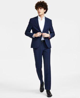 Hugo By Hugo Boss Mens Modern Fit Wool Suit Product Image