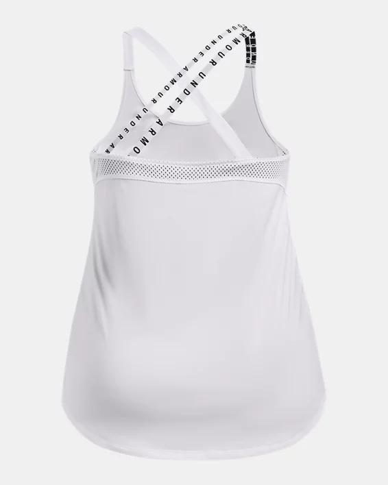 Women's HeatGear® Wordmark Double Strap Tank Product Image