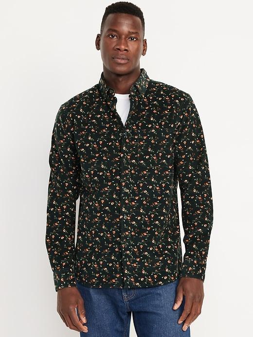 Button-Down Corduroy Shirt Product Image