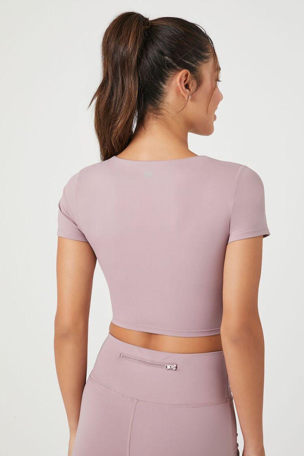 Active Cropped V-Neck Tee | Forever 21 Product Image