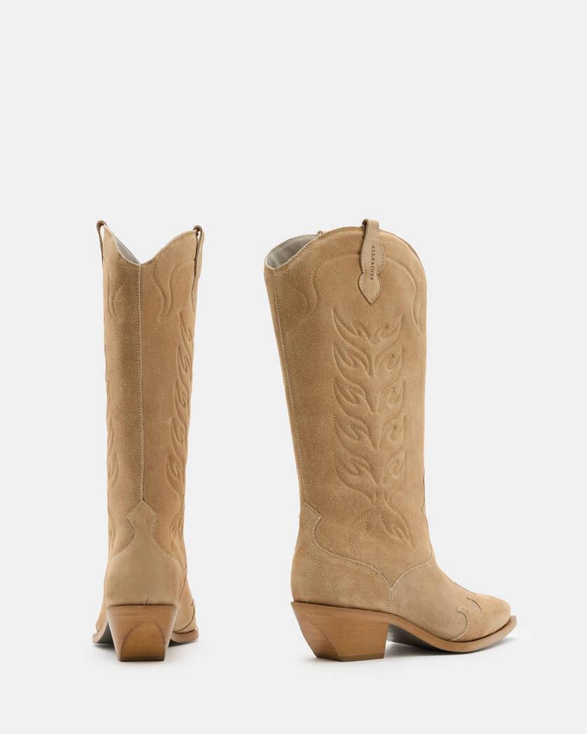 Dolly Western Leather Boots Product Image