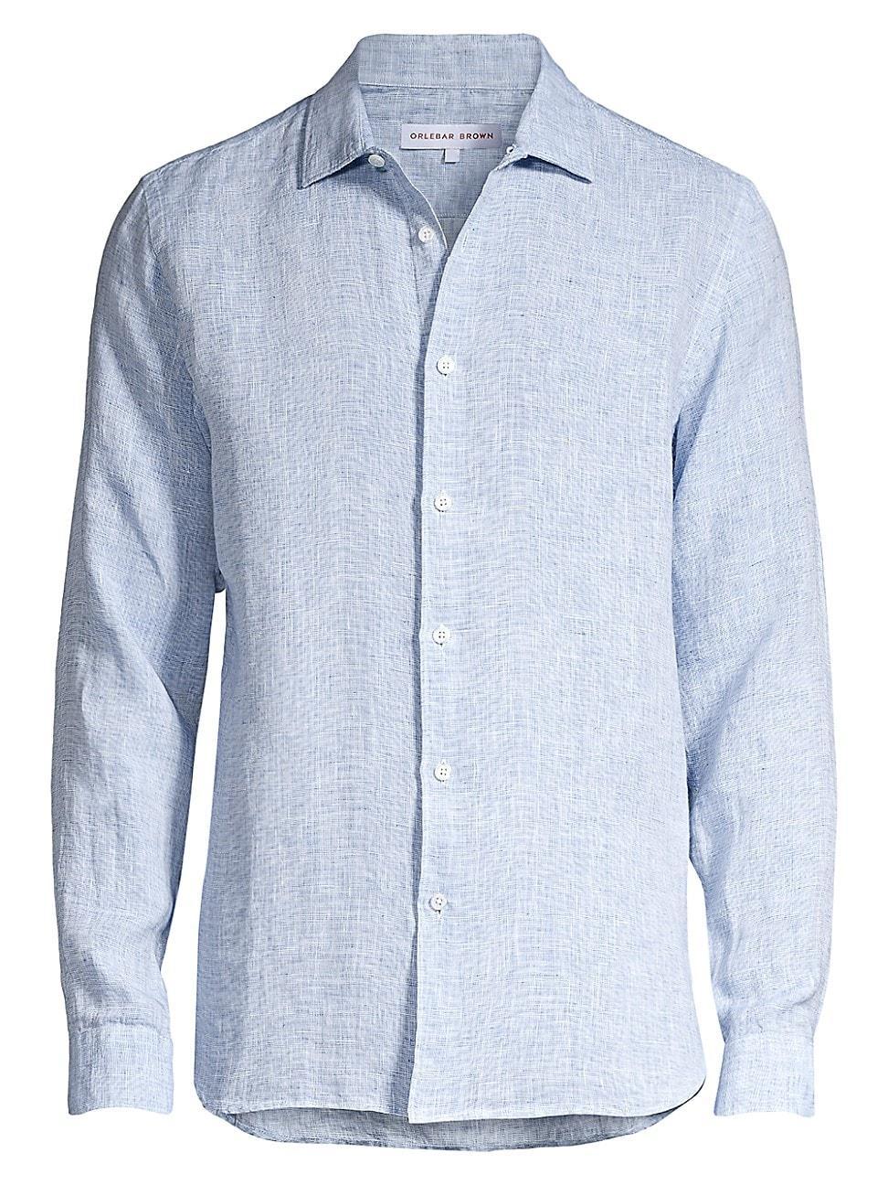 Mens Giles Linen Shirt Product Image