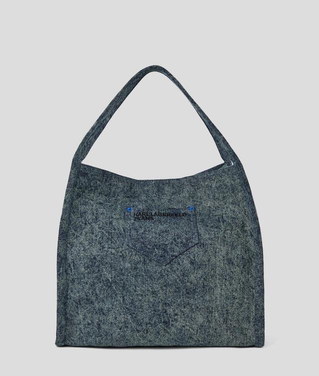 KLJ DISTRESSED DENIM SHOPPER Product Image