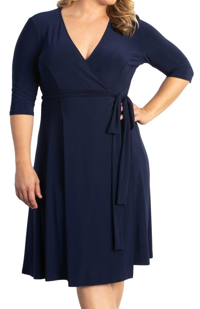 Essential Wrap Dress - Plus Product Image