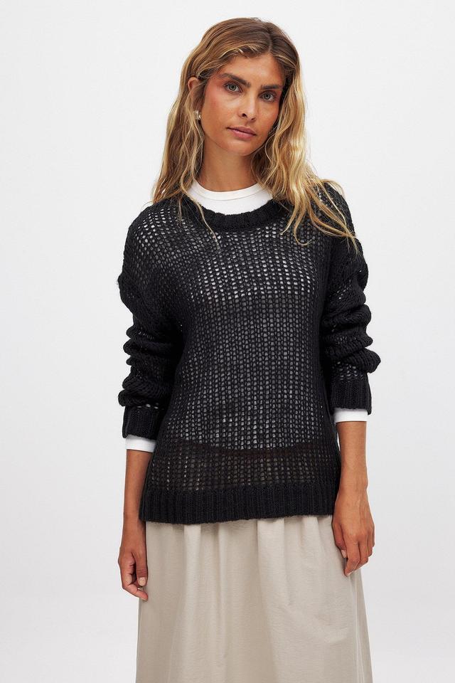 Loose Knitted Sweater Product Image