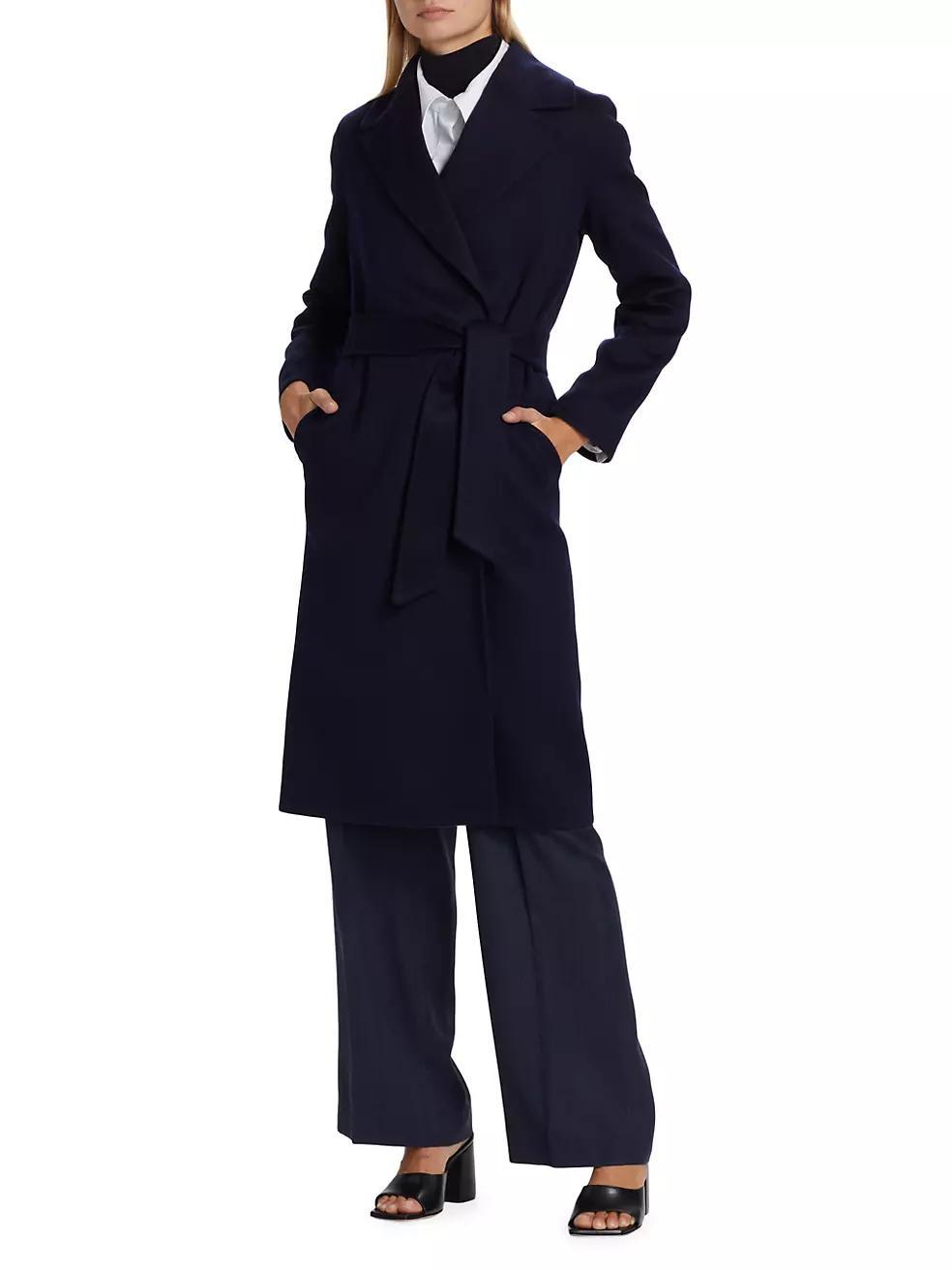 Cashmere Belted Coat Product Image