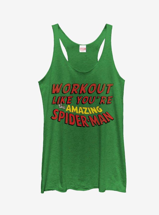 Marvel Work Out Like Spider-Man Girls Tanks Product Image