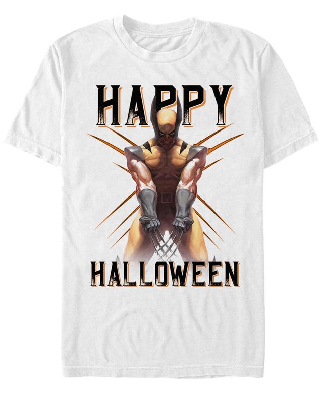 Mens Marvel Wolverine Happy Halloween Tee Product Image