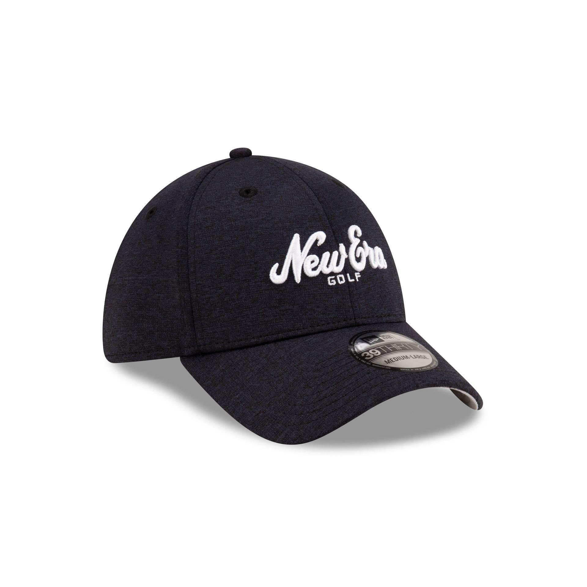 New Era Golf Script Navy 39THIRTY Stretch Fit Hat Male Product Image