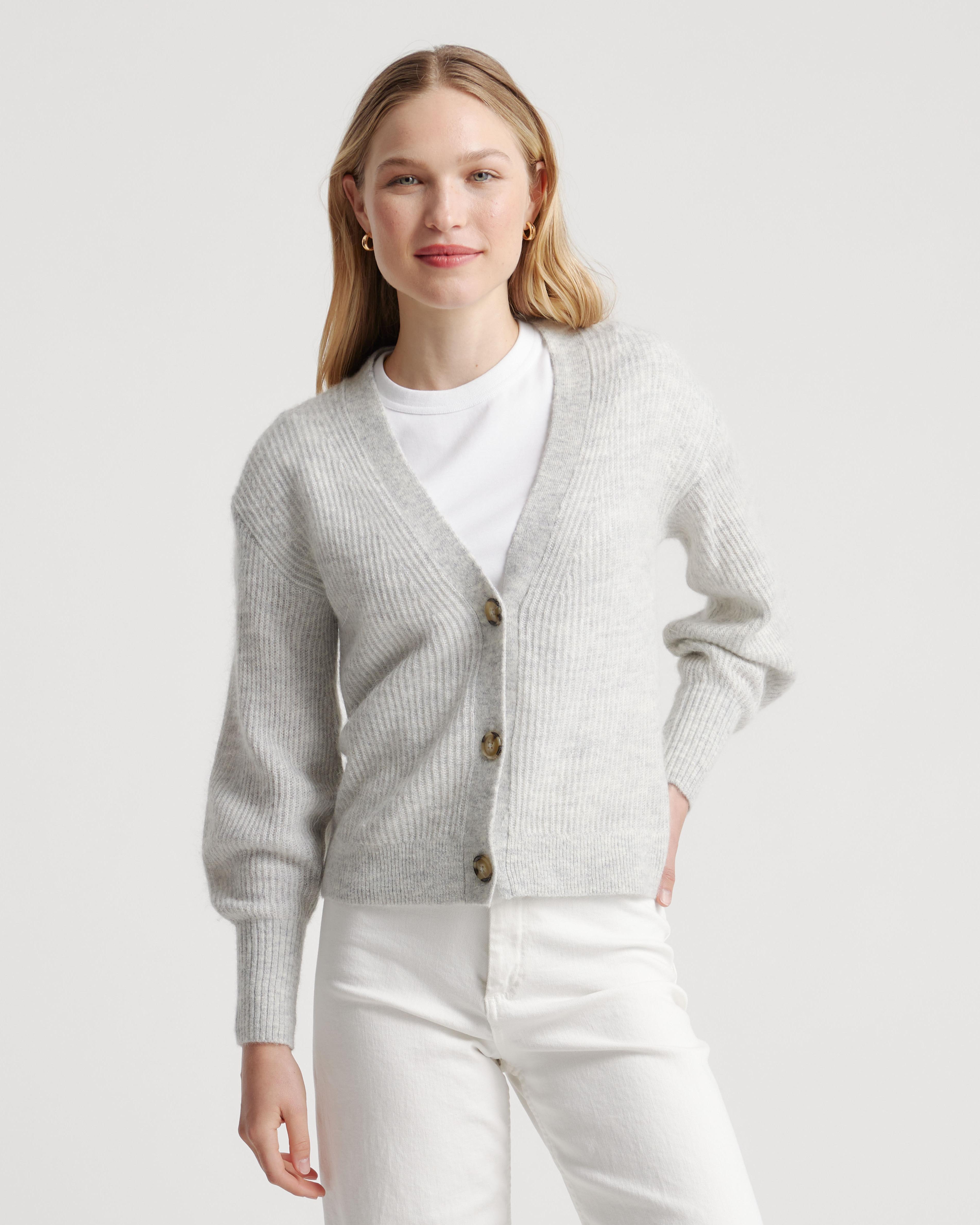 Alpaca Cardigan Sweater | Quince Product Image