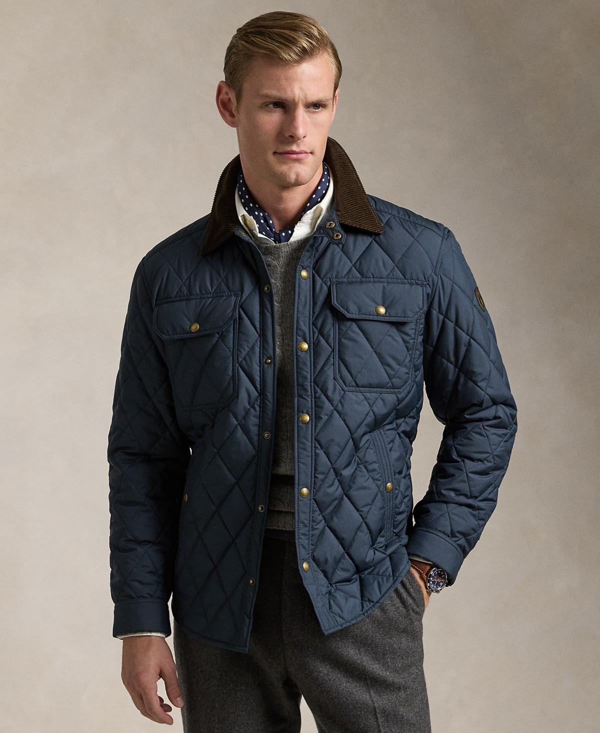 Polo Ralph Lauren Mens Water-Repellent Quilted Jacket Product Image