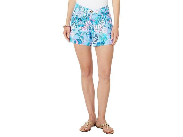 Lilly Pulitzer Callahan Stretch Shorts (Multi Bahamas Beachcomber) Women's Shorts Product Image