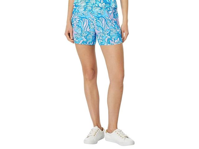 Lilly Pulitzer Boca Chica Shorts (Amalfi Sound The Sirens) Women's Clothing Product Image