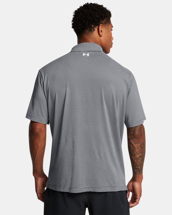 Men's UA Tee To Green Collegiate Stripe Polo Product Image