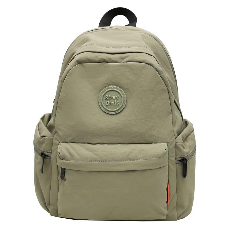 Lettering Multi-Pocket Backpack Product Image