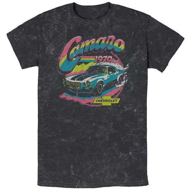 Mens Chevrolet Camaro 1969 Mineral Wash Graphic Tee Product Image