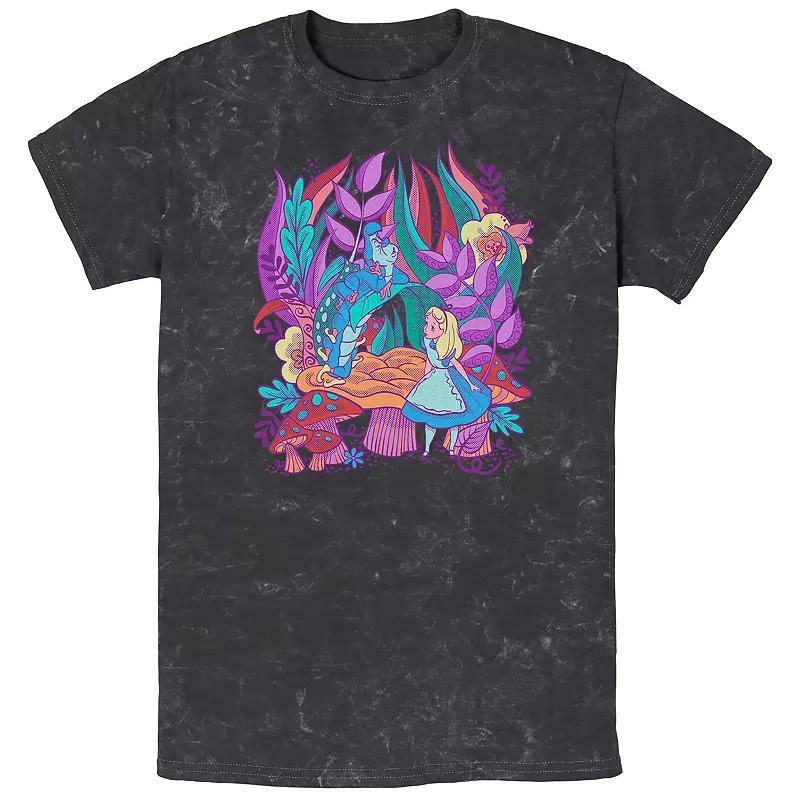 Mens Disneys Alice In Wonderland Small Forest Wonders Mineral Wash Tee Product Image