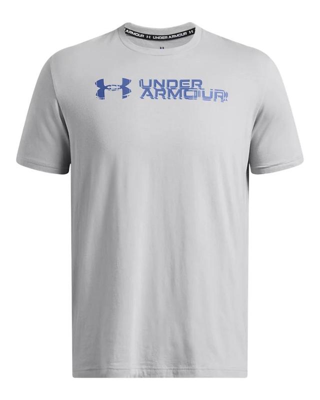 Men's UA Sliced Wordmark Short Sleeve Product Image