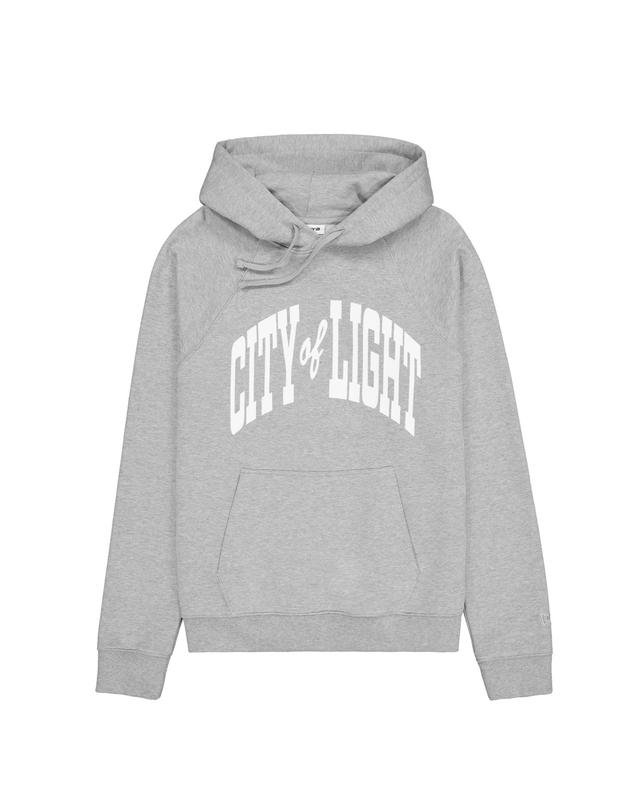 Brand New Era City of Light Heather Gray Hoodie Male Product Image