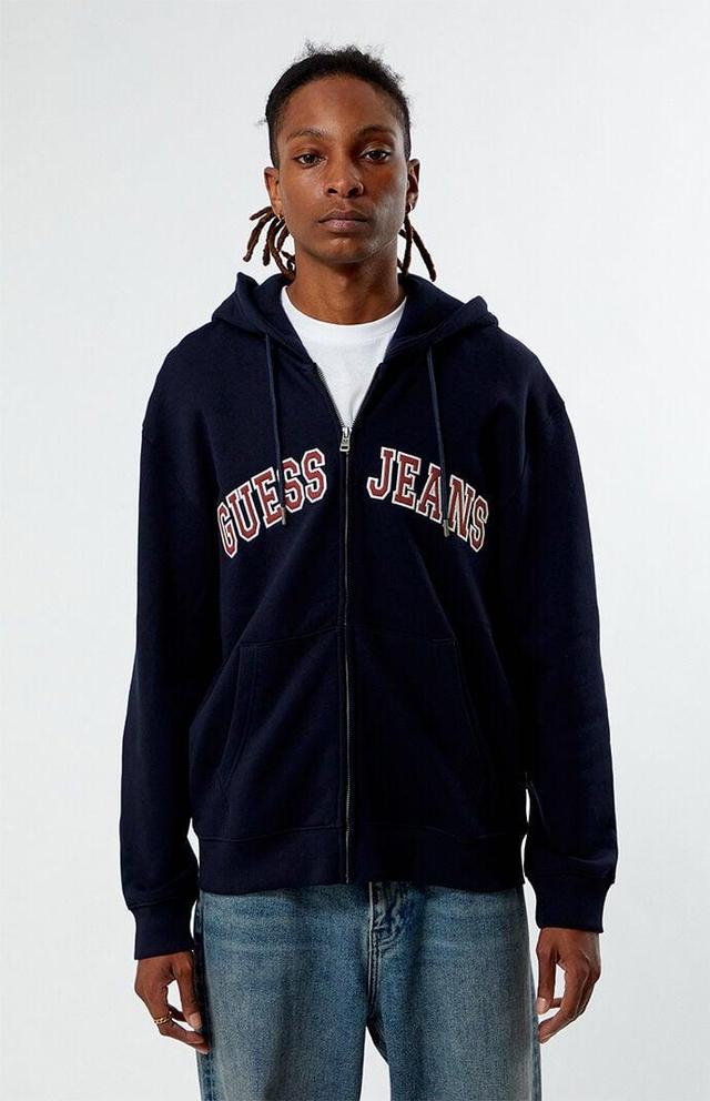 Guess Jeans Men's Patch Full Zip Hoodie Product Image