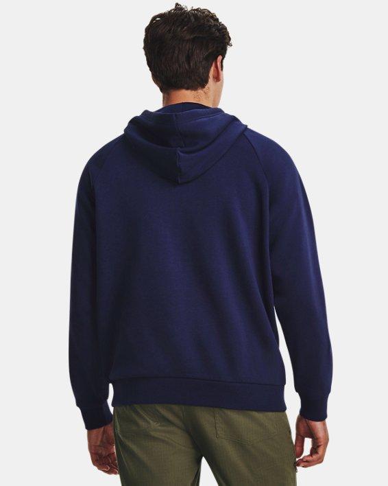 Men's UA Rival Fleece Wordmark Hoodie Product Image