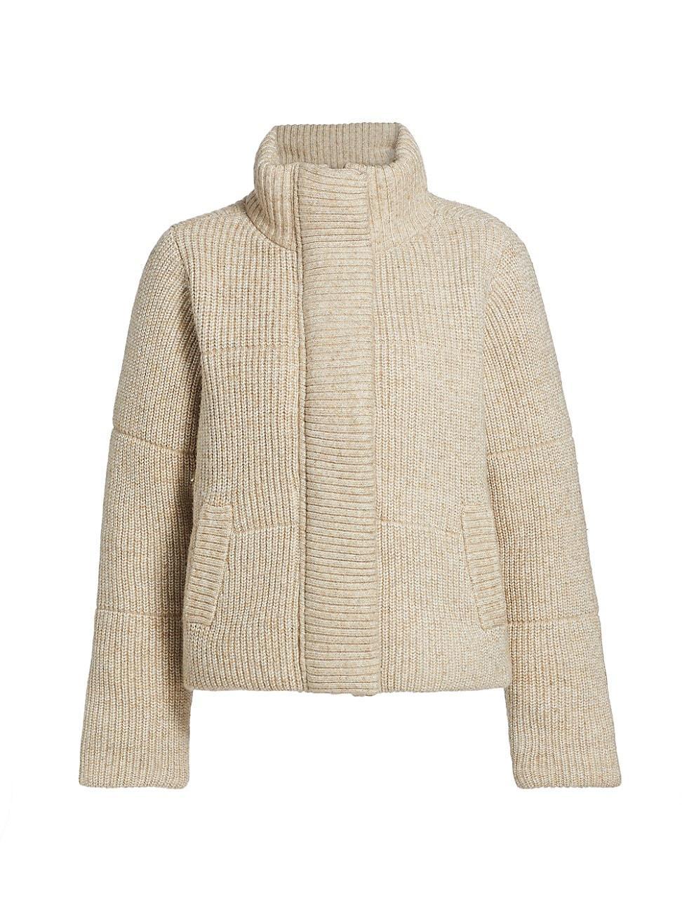 Womens Avery Rib-Knit Jacket Product Image