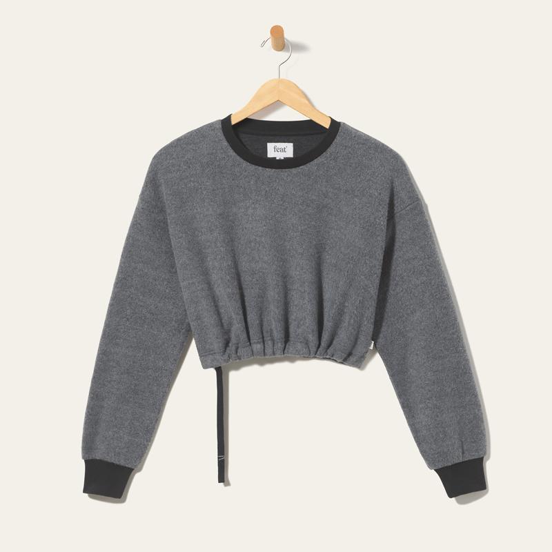 Women's BlanketBlend™ Cropped Crewneck Product Image