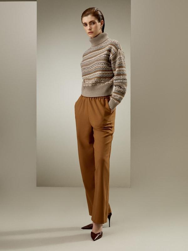 Fair Isle Cashmere Pullover Product Image