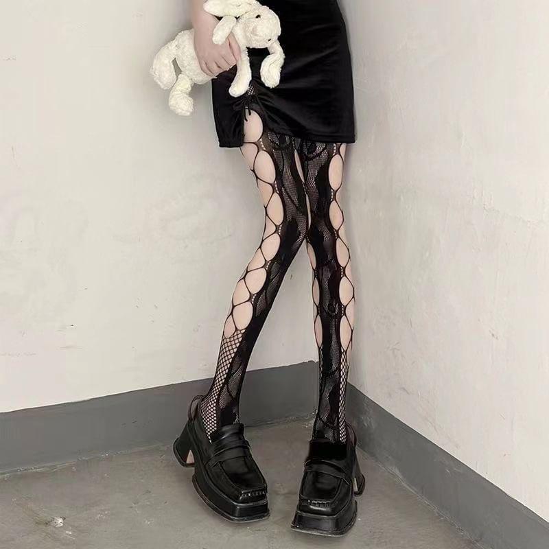 Lace Fishnet Tights product image